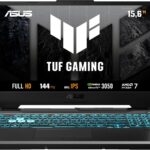Notebook Gamer ASUS TUF Gaming A15, RTX3050 AMD RYZEN 7, 16 GB, 512 GB SSD, W11 Home, 15.6'' IPS 144Hz, Graphite Black - FA506NCG-HN217W