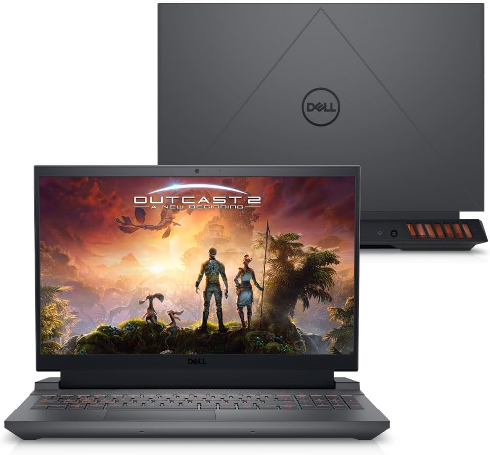 Notebook Gamer Dell G15-i1300-A25P 15.6" FHD 13ª Geração Intel Core Notebook Gamer Dell G15-i1300-A25P 15.6" FHD 13ª Geração Intel Core i5 8GB 512GB SSD NVIDIA RTX 3050 Windows 11