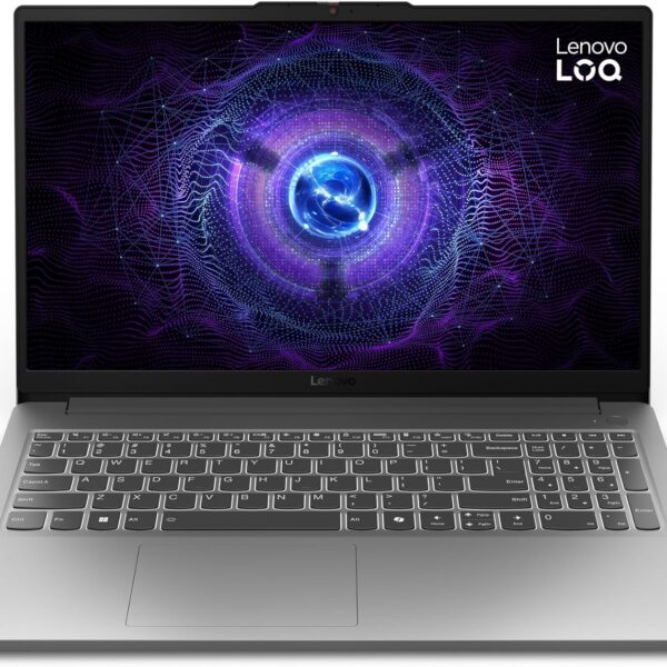 Notebook Lenovo LOQ-e 15IAX9E Intel Core i7-12650HX 16GB 512GB SSD RTX 4050 Windows 11 15.6" - 83ME0002BR Luna Grey