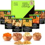 Nut Cravings Gourmet: cesta com 6 mix de frutas secas e nozes, presente ideal para agradecer, aniversários e cuidados especiais