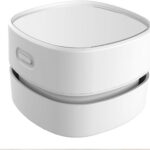 ODISTAR Aspirador de Mesa Sem Fio: 400 Min de Autonomia, Sucção Forte e Limpeza 360° para Teclado e Casa