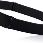 ONE-BELT: cinto elástico invisível, antiderrapante e ajustável para cintura de até 127 cm, ideal para homens e mulheres.