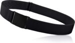 ONE-BELT: cinto elástico invisível, antiderrapante e ajustável para cintura de até 127 cm, ideal para homens e mulheres.