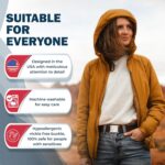 ONE-BELT: cinto elástico invisível, antiderrapante e ajustável para cintura de até 127 cm, ideal para homens e mulheres. - Imagem 2