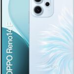 OPPO Reno 14 F 5G 256GB com 12GB RAM, câmera 50MP, bateria 6000mAh e resistência IP69.