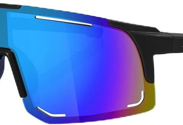Óculos Esportivo Basah Preto Alma Genius com proteção UV400 e lente polarizada para máximo conforto e visão clara.