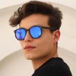 Óculos Hexagonal Tulum Cacife Brand com acetato italiano flexível, UV400 e estilo retrô premium unissex - Imagem 2