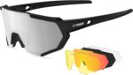 Óculos X-TIGER polarizados com 5 lentes: proteção, versatilidade e alto desempenho esportivo