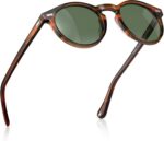 Óculos de Sol CARFIA Masculino: estilo retrô com lentes polarizadas para proteção e conforto no dia a dia