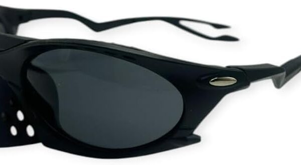 Óculos de Sol Esportivo LukeSports UV400 com narigueira removível e design aerodinâmico para máximo conforto e proteção
