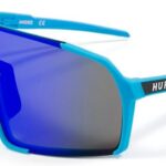 Óculos de Sol Hupi Andez Preto com lente grafite: proteção e conforto para ciclismo e corrida