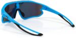 Óculos de Sol Hupi Bornio Azul/Preto com clip para lentes de grau, proteção UVA e UVB para uso esportivo. - Imagem 2
