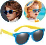 Óculos de Sol Infantil Flexíveis Polarizados com proteção UV400 e conforto para crianças, ideal para compras seguras. - Imagem 2