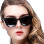 Óculos de Sol KANASTAL Feminino Polarizado UV400: estilo vintage, proteção e conforto para viagem, pesca e praia