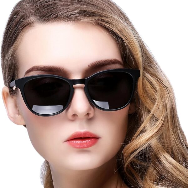 Óculos de Sol KANASTAL Feminino Polarizado UV400: estilo vintage, proteção e conforto para viagem, pesca e praia
