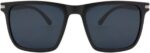 Óculos de Sol Malta Masculino Clássico com Proteção UV400 e Design Premium Flexível Retro