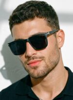 Óculos de Sol Malta Masculino Clássico com Proteção UV400 e Design Premium Flexível Retro - Imagem 2