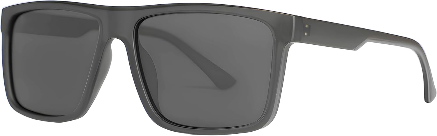 Óculos de Sol Masculino Quadrado Polarizado UV400 VH 2831: proteção, Óculos de Sol Masculino Quadrado Polarizado UV400 VH 2831: proteção, estilo e conforto para comprar agora