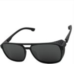 Óculos de Sol Quadrado Leblon Cacife Brand com proteção UV400, estilo retrô vintage e conforto premium unissex
