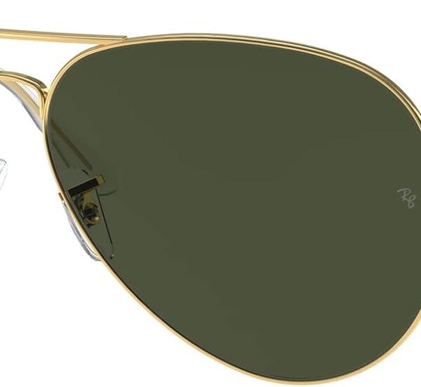 Óculos de Sol Ray-Ban Aviator Large Metal II 0RB3026L L2821 Tam 62 com estilo clássico e proteção para o dia a dia