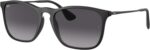 Óculos de Sol Ray-Ban Chris 0RB4187L 622/8G Tam 54 com estilo e proteção para um visual marcante.