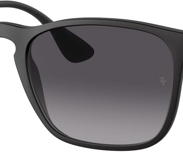 Óculos de Sol Ray-Ban Chris 0RB4187L 622/8G Tam 54 com estilo e proteção para um visual marcante.