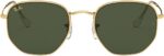 Óculos de Sol Ray-Ban Hexagonal 0RB3548: estilo unissex com lentes verdes e armação dourada, ideal para comprar online. - Imagem 2