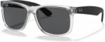 Óculos de Sol Ray-Ban Justin 0RB4165 852/88 Tam 55: estilo icônico, conforto e autenticidade para destacar seu visual.