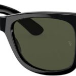 Óculos de Sol Ray-Ban Mega Wayfarer 0RB0840S: estilo icônico com lentes verdes e conforto para comprar agora.