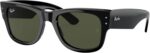 Óculos de Sol Ray-Ban Mega Wayfarer 0RB0840S: estilo icônico com lentes verdes e conforto para comprar agora.