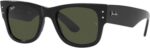 Óculos de Sol Ray-Ban Mega Wayfarer 0RB0840S: estilo icônico com lentes verdes e conforto para comprar agora. - Imagem 2