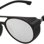 Óculos de Sol Redondo Floripa Cacife Brand: estilo retrô premium com proteção UV400 e visual unissex clássico moderno.