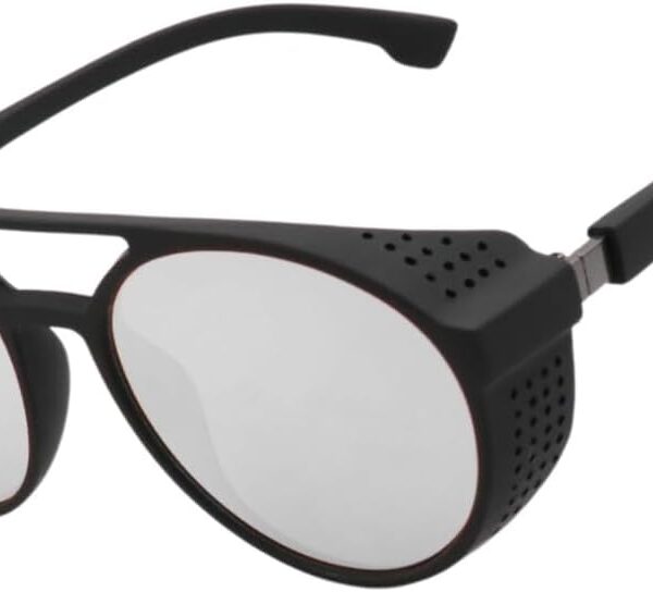 Óculos de Sol Redondo Floripa Cacife Brand: estilo retrô premium com proteção UV400 e visual unissex clássico moderno.