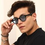 Óculos de Sol Redondo Harry Cacife Brand UV400 Premium Unissex com estilo clássico e proteção ideal para comprar agora - Imagem 2