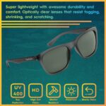 Óculos de sol Flying Fisherman Fowey polarizados com proteção UV e lentes AcuTint para pesca e esportes ao ar livre - Imagem 2