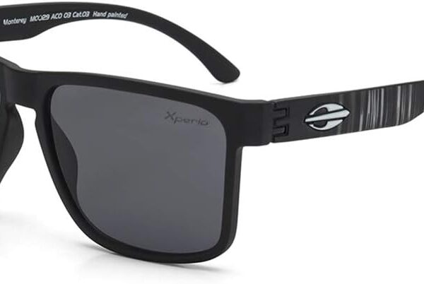 Óculos de sol Mormaii Monterey preto fosco rajado: estilo, proteção e conforto para comprar agora.