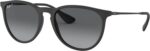 Óculos de sol RAY-BAN ERIKA Feminino: estilo icônico, conforto e proteção para complementar seu visual com sofisticação. - Imagem 2