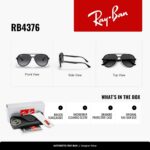 Óculos de sol Ray-Ban RB4376 adulto unissex: estilo icônico e proteção com autenticidade para comprar online. - Imagem 2