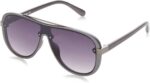 Óculos de sol Rocawear R1493 Aviador com proteção UV, estilo moderno e presente ideal para homens, 131 mm