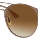 Óculos de sol arredondado Ray-Ban adulto unissex: estilo clássico e proteção para comprar com confiança