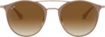Óculos de sol arredondado Ray-Ban adulto unissex: estilo clássico e proteção para comprar com confiança - Imagem 2