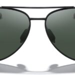 Óculos de sol aviador MERRY'S polarizados com proteção UV 400 e lentes espelhadas para dirigir, unissex 58 mm