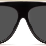 Óculos de sol aviador TYA grande dourado vintage: estilo retrô 70s para homens e mulheres
