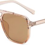 Óculos de sol aviador retrô unissex com proteção UV e estilo vintage dos anos 70 para comprar online