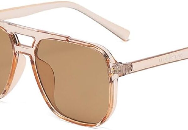 Óculos de sol aviador retrô unissex com proteção UV e estilo vintage dos anos 70 para comprar online