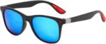 Óculos de sol esportivos polarizados com proteção UV400, conforto leve e estilo retrô para atividades ao ar livre - Imagem 2