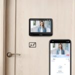 Olho Mágico Digital HP4 1080p com app: vídeo porteiro Wi‑Fi com tela 4,3", visão noturna e segurança residencial. - Imagem 2
