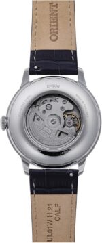 Orient Bambino Version 9: relógio automático elegante com calendário semanal em aço inox para compra com estilo. - Imagem 2