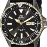 Orient Kamasu automático japonês: relógio masculino de mergulho em aço inox, resistente e elegante para compra segura.