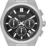 Orient Relógio Masculino Solartech Cronógrafo Mbssc274 P1sx: estilo, durabilidade e precisão para o dia a dia.